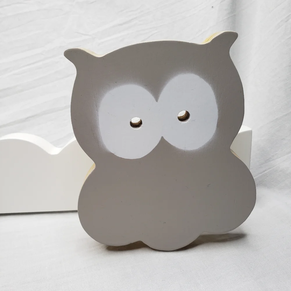Forest Friends Children's Wooden Wall Hooks